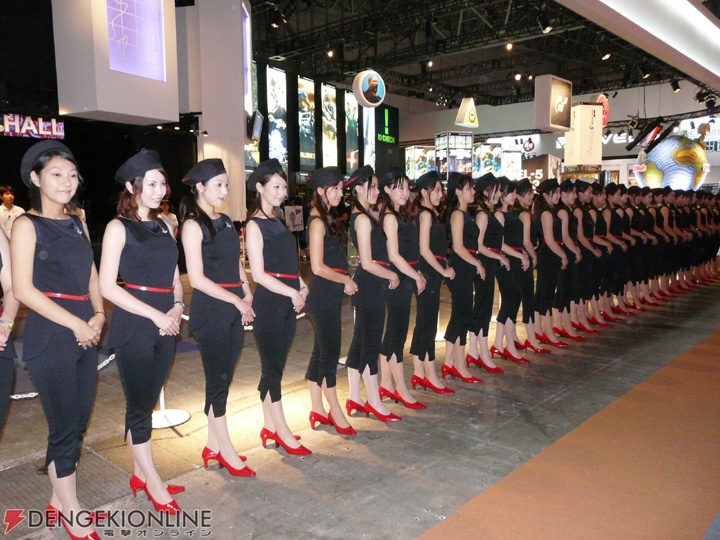 「東京ゲームショウ2008」が閉幕！ フィナーレを飾ったコンパニオンを一挙公開!!