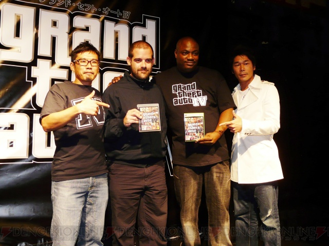 ロックスターの社長とDJ・Mister Ceeも駆けつけた『GTA IV』発売前夜祭開催