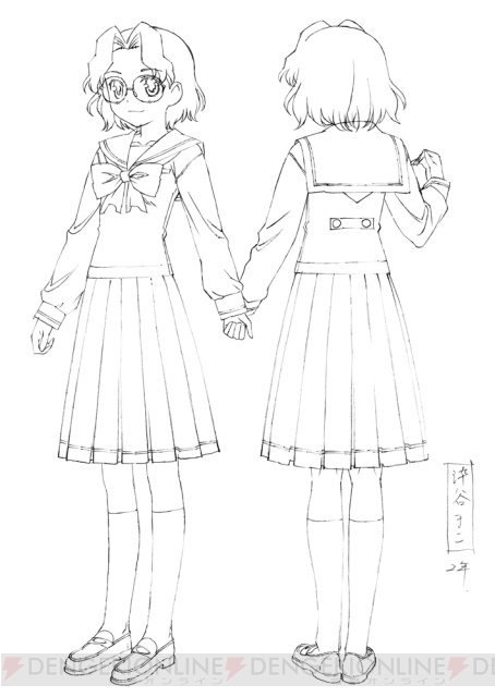 TVアニメ「咲-Saki-」の設定画第2回を公開！ 巨乳の美少女とメガネっ娘が登場
