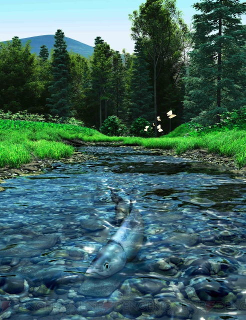 大自然で釣りを満喫できる『フィッシュアイズWii』が4月30日発売