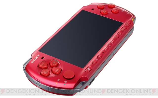 PSP-3000の新色カーニバルカラーズが今日から発売！ まずはブルーとレッド