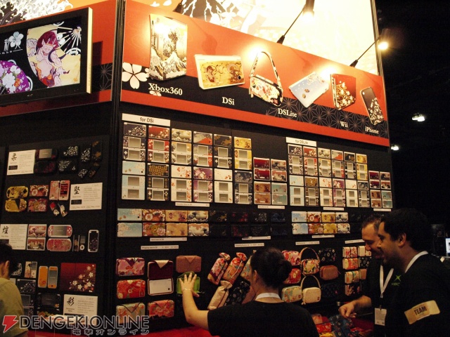 日本の美がゲームハードを彩る！ E3 2009会場に現れた和彩美ブースをレポート