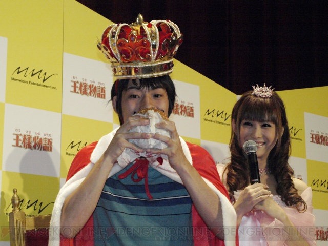 椿姫彩菜さんが王冠を授与！ 2,484名の応募者から『王様物語』の王様が決定