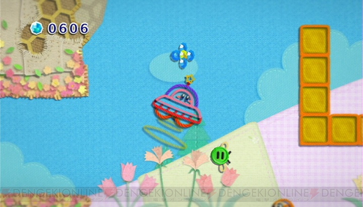 【体験レポ】『カービィ』新作は吸い込みがない!? 『Kirby’s Epic Yarn』をプレイ!!
