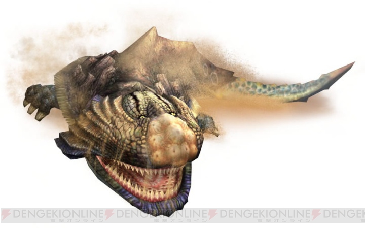 砂漠の海竜に赤き牙獣種、そしてティガ亜種が『MHP 3rd』に登場