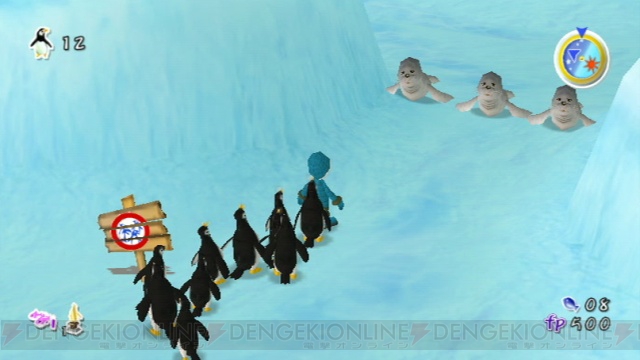 ペンギンゲット！ ペンギンいっぱい！ Wiiウェア『ペンギン生活』