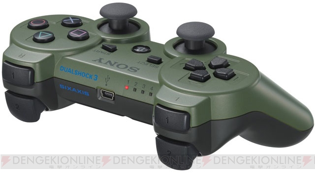 2月24日発売のPS3コントローラ新色はジャングル・グリーン！