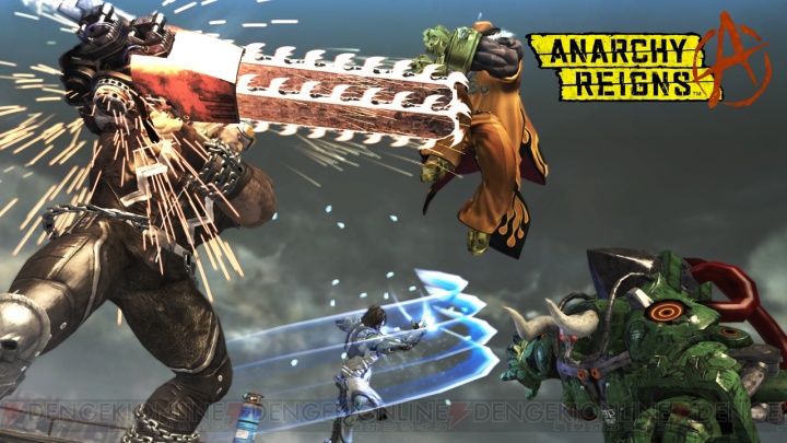 PS3/Xbox 360『マックス アナーキー』は多人数参加型＋近接格闘中心の意欲作