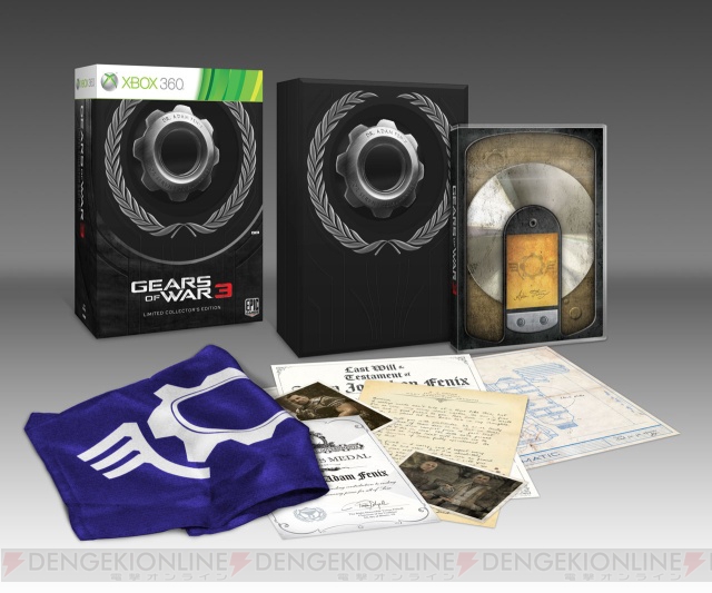 『ギアーズ オブ ウォー 3』Xbox 360本体同梱版などが発売決定!!
