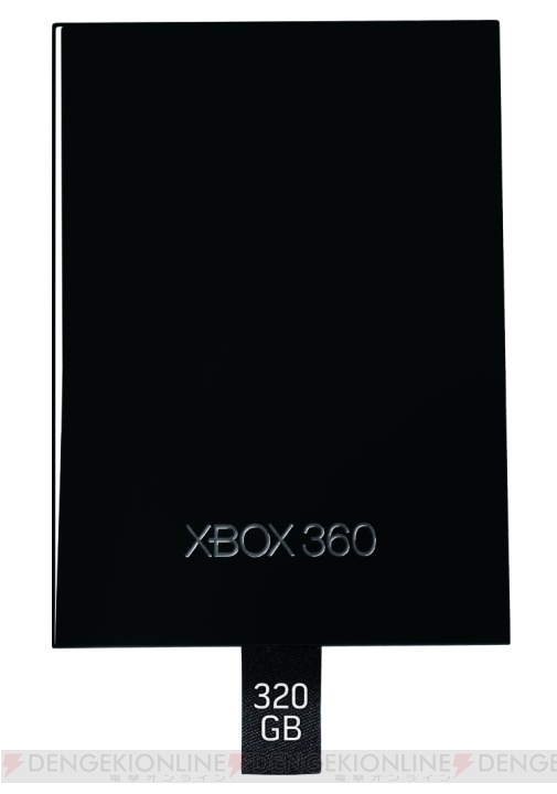 Xbox 360 S用の320GB HDDが11月2日に発売決定、価格は13,440円