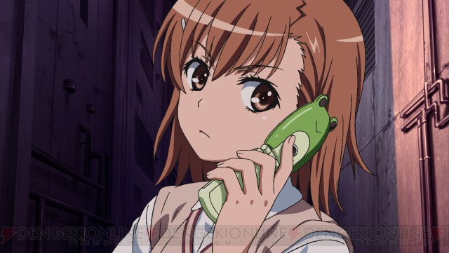 【週刊 超電磁砲】ゲコ太モデルの電話で美琴が話す相手は……？ PSP『とある科学の超電磁砲』最新情報をお届け！