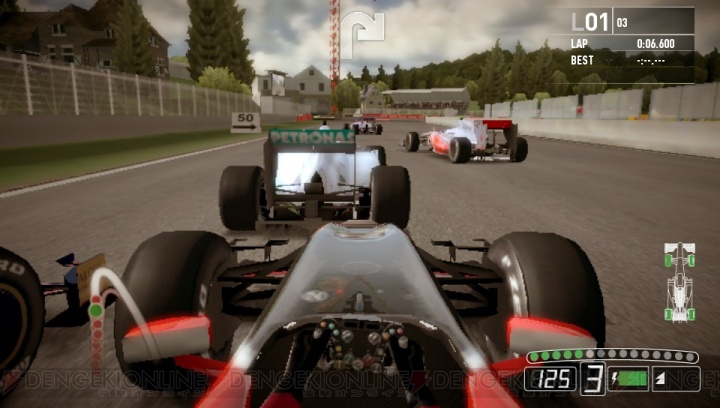 『F1 2011』PS Vita/3DS版のスクリーンショットを掲載