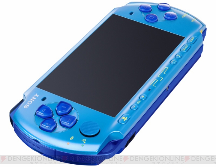海と空をイメージしたツートンカラー！ PSP-3000の限定モデルが4月26日に発売