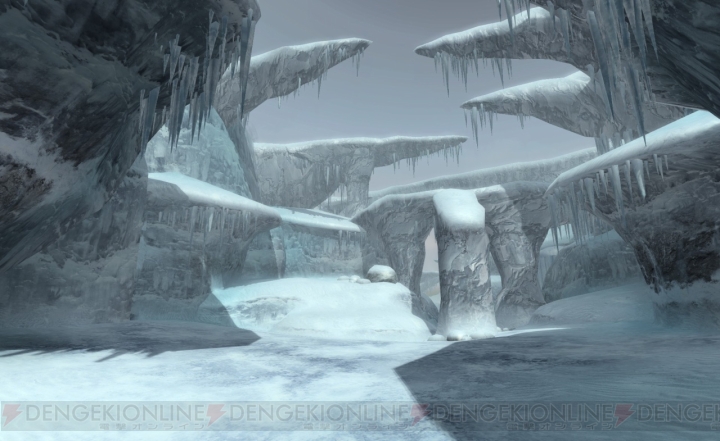 『ファンタシースターオンライン2』正式サービスで追加されるフィールドは吹雪吹き荒れる凍土