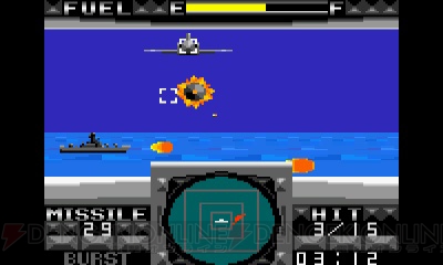 ゲームギア版『G-LOC AIR BATTLE』がバーチャルコンソールに登場！ 機体を強化できる新要素も搭載