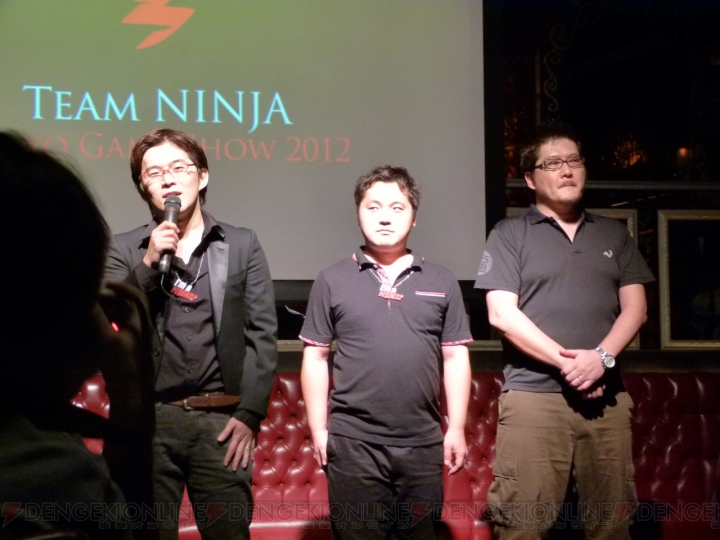 忍者とゾンビが戦う最新作情報も公開！ プレス向けイベント“Team NINJA NIGHT 2012”をレポート