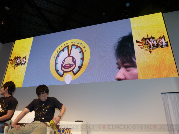 『モンスターハンター4』にイャンクックが登場！ 本日の東京ゲームショウ2012のステージで発表