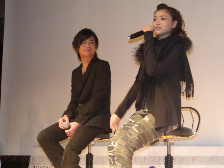 『アサシン クリードIII』のステージイベントをレポート！ 浪川大輔さん＆甲斐田裕子さんと、コナーのコスプレをしたダンテさんが出演