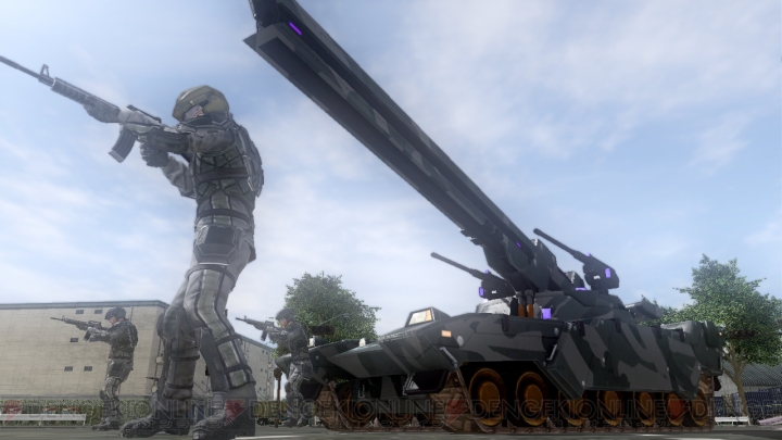 協力プレイで戦闘力を発揮する兵器が『地球防衛軍4』に登場！ シリーズ最強の巨大タンクとは!?