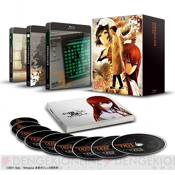 TVアニメ『STEINS；GATE』のBD/DVD-BOXが3月27日に発売――BD-BOXにはイラスト集“不可視領域のアカシックレコード”も同梱