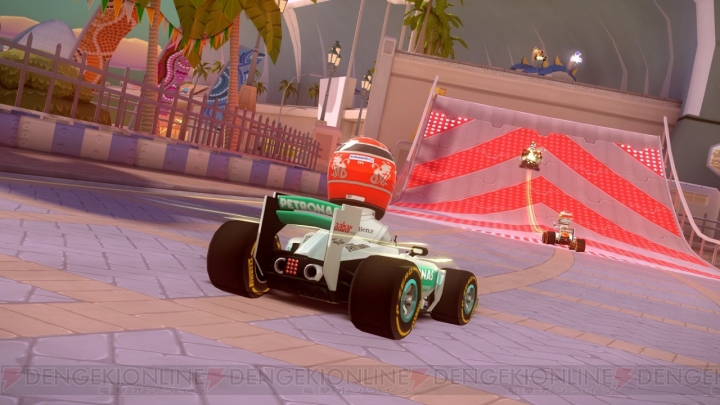 コーナーをぶっちぎりたいアナタの強い味方！ 『F1 RACE STARS』のアイテムを紹介したTV-CM風映像が公開