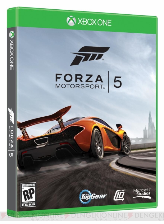 Xbox ONE用ソフト『Forza Motorsport 5』海外版パッケージデザインが公開！ パッケージカーはマクラーレンP1に