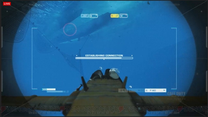 『コール オブ デューティ ゴースト』船舶を攻撃する水中戦闘のデモプレイが公開！