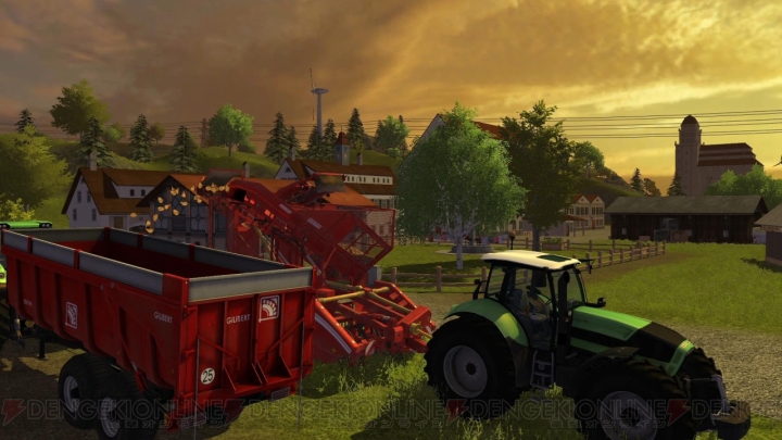 PS3/Xbox 360『Farming Simulator』からテンサイとジャガイモの収穫に適した農機を紹介！ 目指せ、パワフルでスピーディな自走式